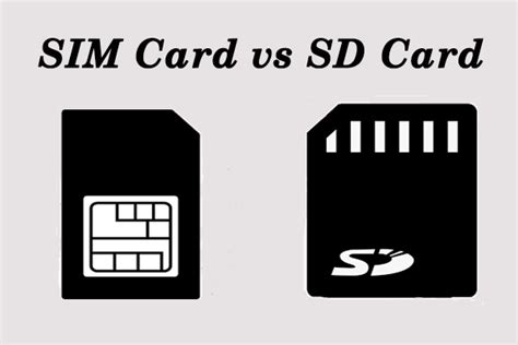 Memory Showdown: Sd Card Vs Sim Card .